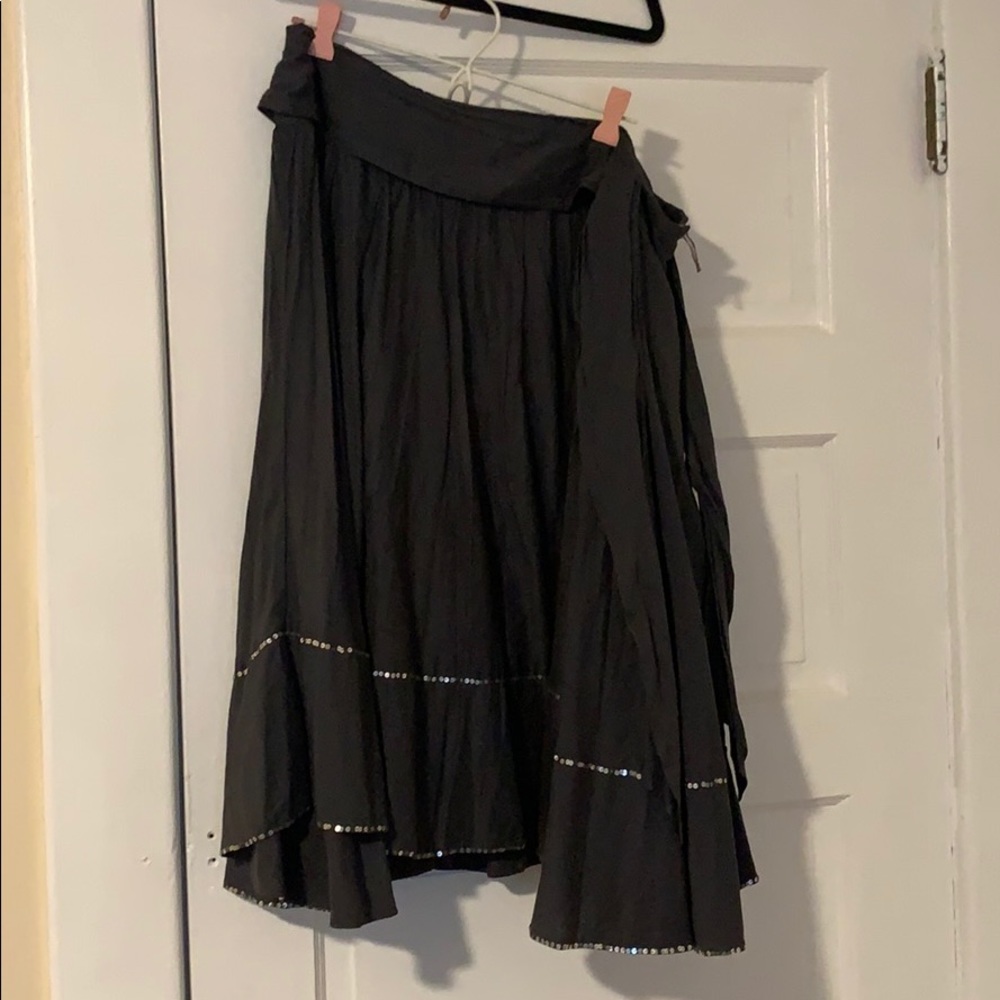 Gray sparkle skirt size 12